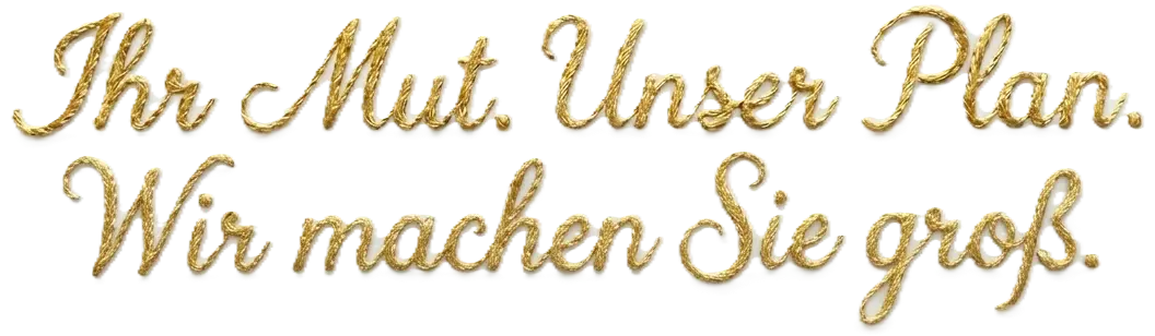 Sizin Cesaretiniz. Bizim Planımız.